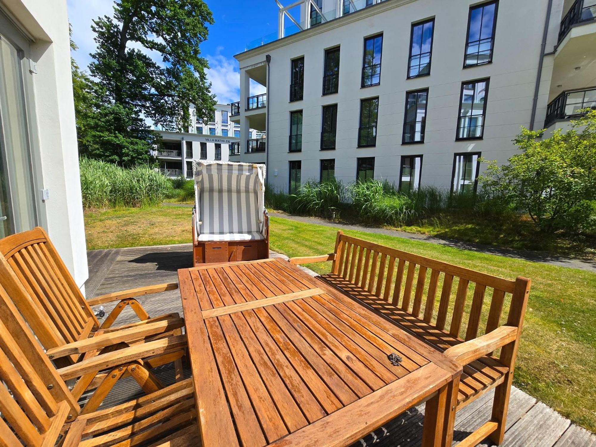 Appartement mit 2 Schlafzimmern und Terrasse PVA 01 Ostseebad Ostseebad Binz Exterior foto